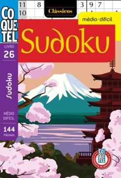 Imagem de LIVRO COQUETEL SUDOKU MEDIO-DIFICIL - VOL. 26